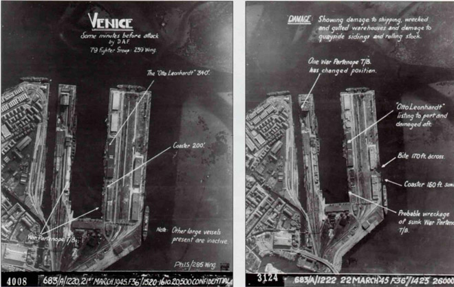 porto bombardato