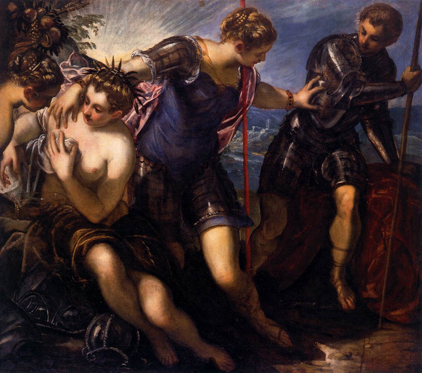 tintoretto minerva palazzo ducale